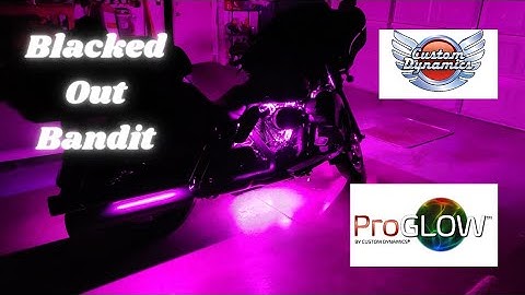 Installing Custom Dynamics ProGlow Accent lighting on a 2020 Harley Davidson Ultra Limited