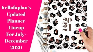 My NEW Planner Lineup for July-December 2020
