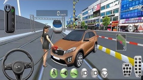 3D Driving class - local micro bus v/s bullet train #traingames #busgames #cargames android gameplay