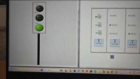 Traffic Light System Using LabView Software