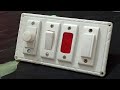 kit kat fuse 1switch 1 fan regulator 1 power indicator board connection|फ्यूज फैन रेगुलेटर स्विच