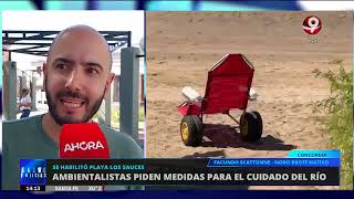 Se habilitó la Playa Los Sauces en Concordia