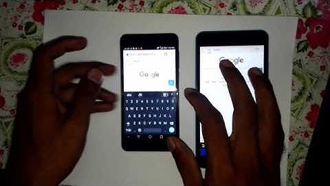 Comparison between windows 10 mobile and android 6.0