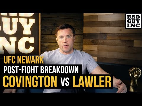 I didn't know Colby Covington's striking was that good...