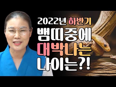   2022년 하반기운세 뱀띠중에 대박나는 뱀띠 나이는 쌍문동점집 미아리점집 보연당