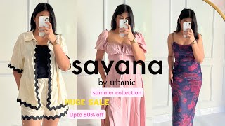 Savana Try-on Haul 😍My fav affordable Picks| Review IHuge Sale on Trendy dresses/co-ord/ Summer Fits