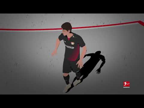 Gol Lucas Alario Bayer Leverkusen contra Hannover