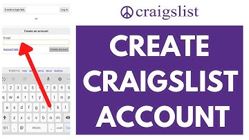 How to Setup / Create an Account on Craigslist | Craigslist Account Sign Up