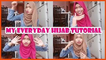 My Everyday Hijab Tutorial (Viscose Maxi & Chiffon Shawl) // 2 Styles in 5 Minutes