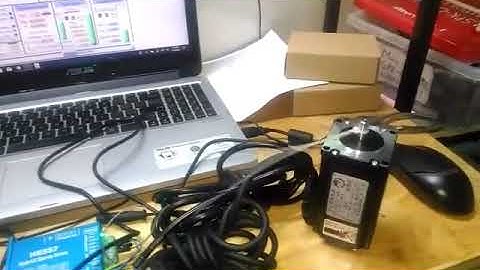 Mach 3 USB + HBS57  Test run