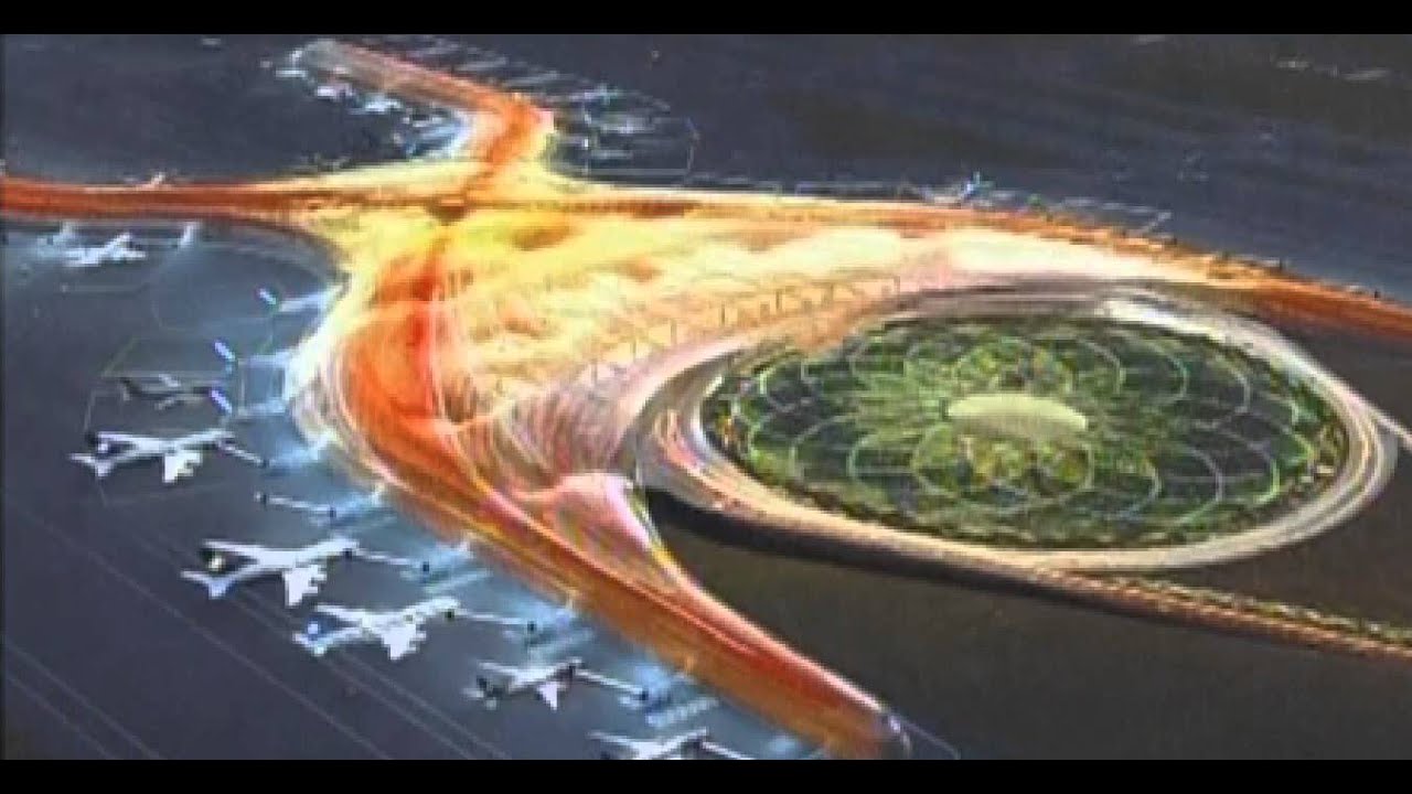 Presentan la maqueta del nuevo aeropuerto de México D F - YouTube