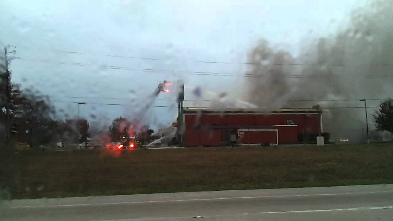Chili's in Mesquite, Texas burning YouTube