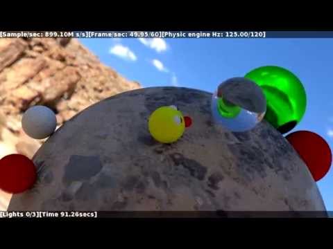 Sfera Realtime Path Tracing OpenCL