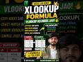 XLOOKUP Formula in Excel | VLOOKUP Se Powerful🔥#learnexcel #excel #excelformula #tricks #excelshorts