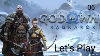 God of War Ragnarök - let's play part 06 - Quest for Tyr part 3 and Radsvinn's Rig