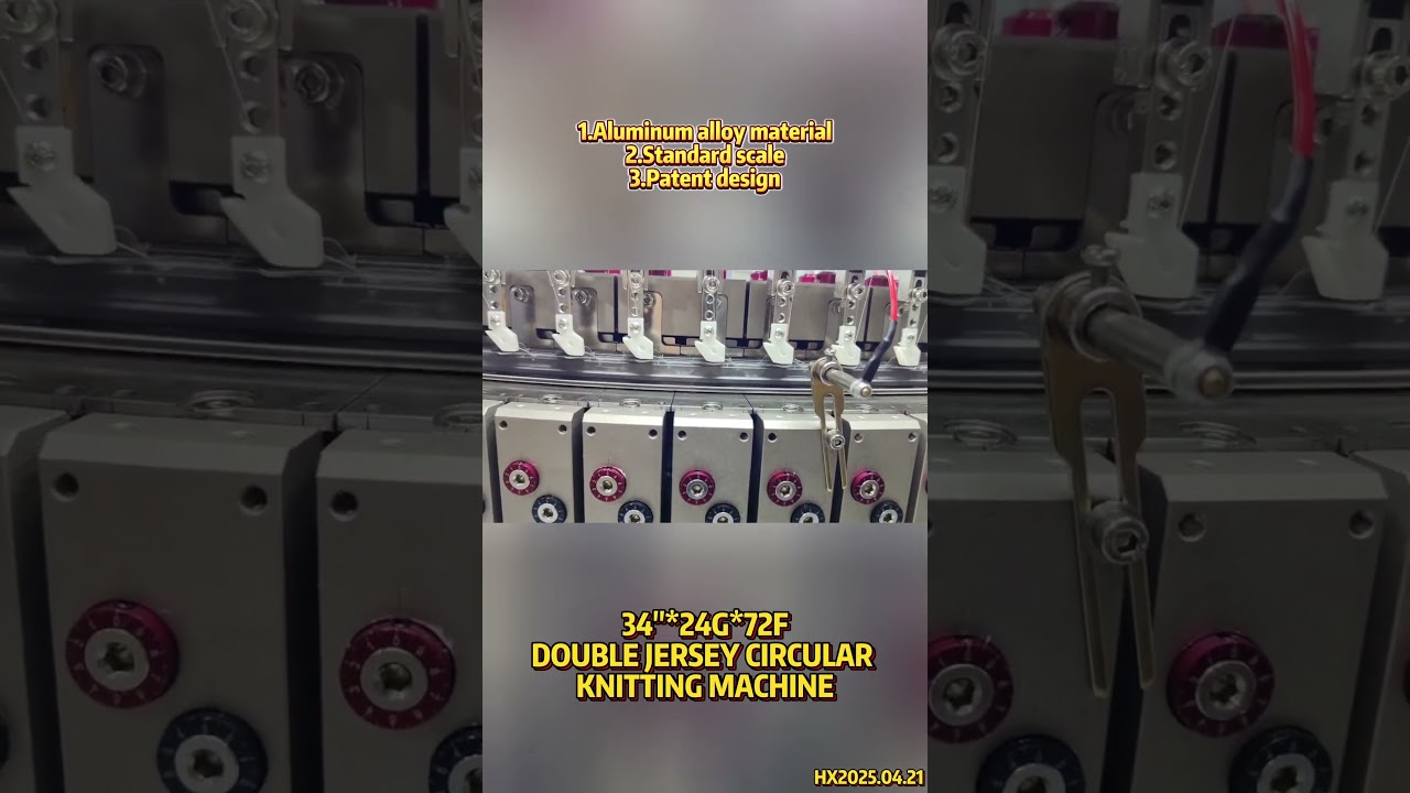DOUBLE JERSEY CIRCULAR KNITTING MACHINE(HANG XING KNITTING MACHINERY)