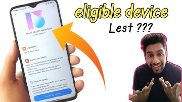 MIUI 13 ELIGIBLE DEVICE LIST|REDMI, POCO |  XIAOMI DEVICE INDIA ROLLOUT|MIUI 13