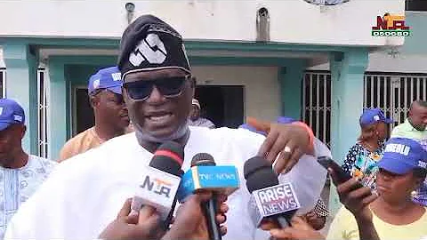 Engr. Dideolu Falobi presents his blueprint to APC Executives