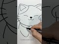 How To Draw A Lucky Cat | Maneki-neko Easy Step By Step Tutorial