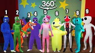 VR 360° NEW Rainbow Friends In Real Life ALL PHASES  Friday Night Funkin' Remake Final Ver.