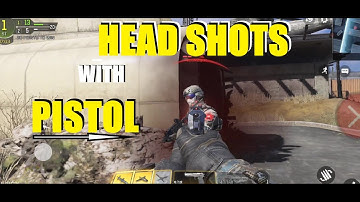HEAD SHOTS with PISTOL/HANDGUN - Cod Mobile