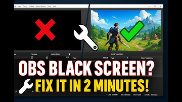 OBS Game Capture Black Screen Fix ✅ Proven Fix (Works in 2025!)