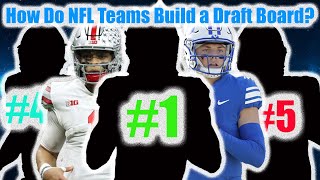 How NFL Teams Build Their Draft Boards