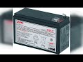 Overview: APC UPS Replacement Battery RBC17 for APC Back-UPS Models BE650G1, BE750G, BR700G, BE8...