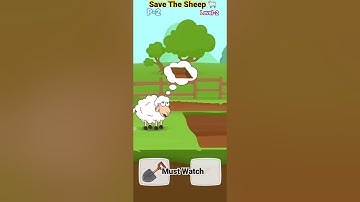 Save The Sheep 🐑 P-2 (Level-2) #sorts #vidiq #loverrescue #tg #game #shorts