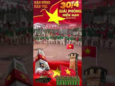 Niềm vui hân hoan ưởng ứng tinh thần chào mừng đại lễ 30/04 kỷ niệm 50 năm giải phóng miền Nam thống nhất đất nước của các con lớp 5TA2