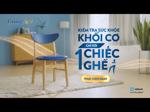 HƯỚNG DẪN KIỂM TRA SỨC KHỎE KHỐI CƠ VỚI BÀI TẬP CHIẾC GHẾ HƯỚNG DẪN KIỂM TRA SỨC KHỎE KHỐI CƠ VỚI BÀI TẬP CHIẾC GHẾ