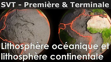 Pourquoi la lithosphère océanique est plus dense que la lithosphère continentale ?