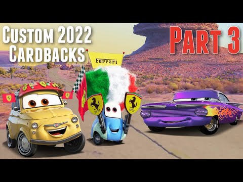 All Custom Disney Cars Diecast Packages I've Made So Far - January 2022 Recap