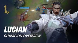 Lucian Champion Overview | Gameplay - League of Legends: Wild Rift