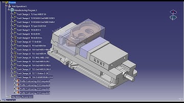 Catia milling 2d part