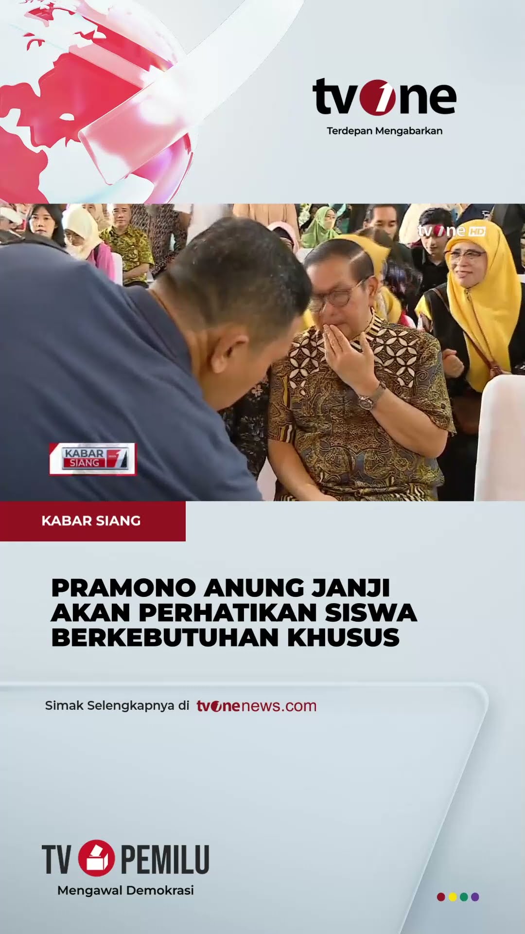 Pramono Anung Hadiri Perayaan Ulang Tahun Sekolah Luar Biasa Pelita Hati  | tvOne