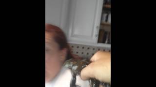 Bestfriend getting scared by a bull frog. Prank!