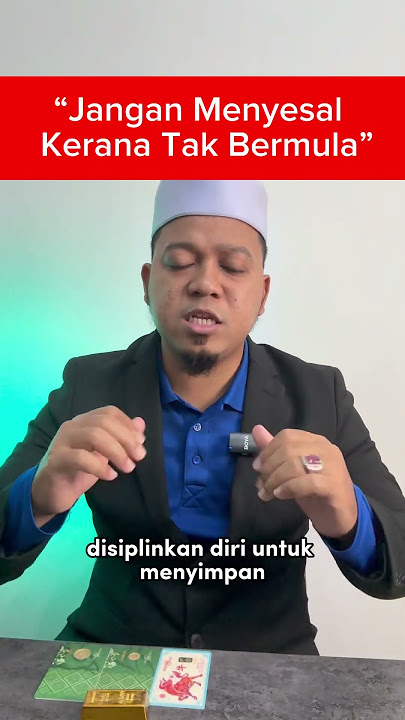 “Nak Simpan RM100 Sebulan Pun Tak Mampu,Kewangan Kita Dalam Bahaya”#emas #kewangan #publicgold