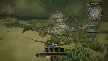 Path of Titans | Spino VS Spino 4K🔥 1v1 PVP #pathoftitans #dinosaur