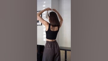 Hack to Scarf Fake Short Hair #shorthair #shortcut #shortsfeed #fakehair #viral  #youtubeshorts