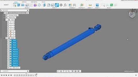 Creating a Broken View Drawing in Fusion 360
