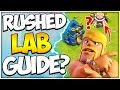 What Troops Should You Upgrade as a Rushed Base Player? | Laboratory Guide Advice in Clash of Clans