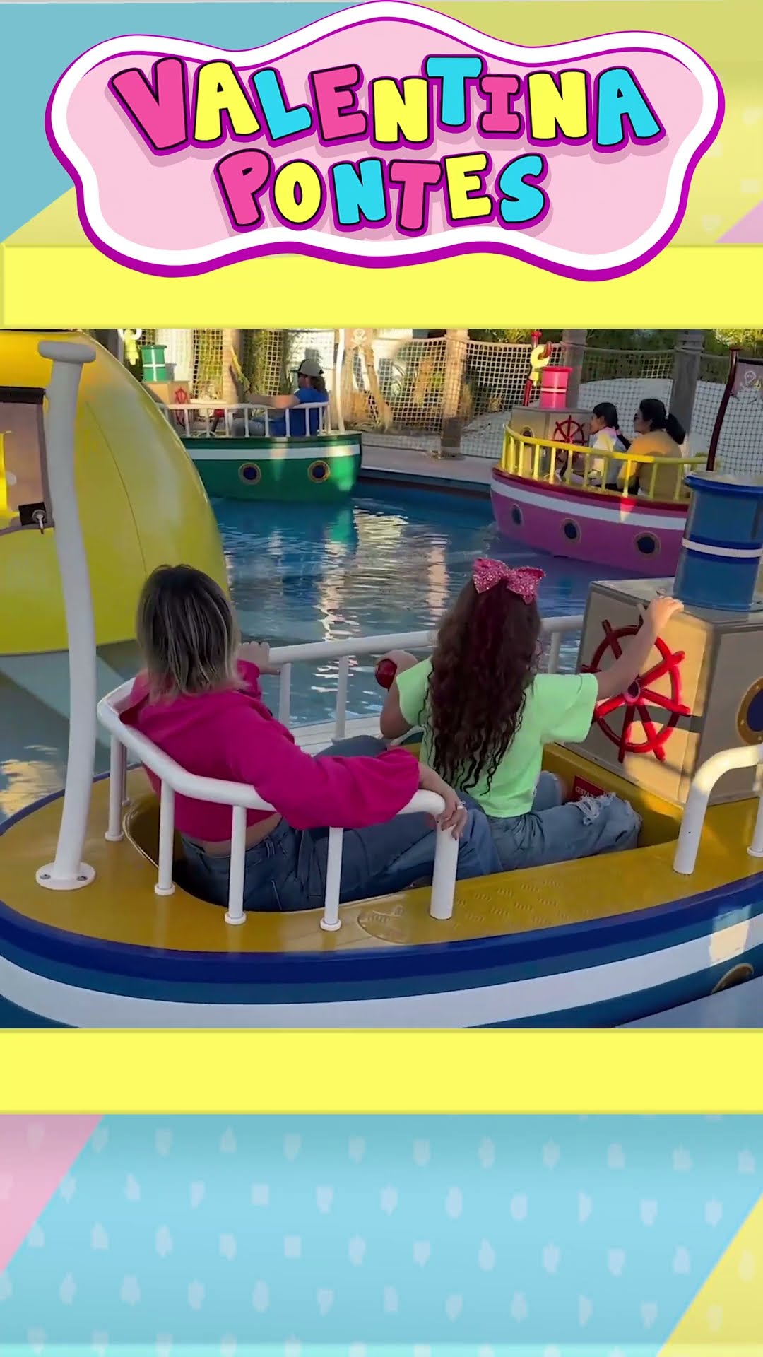 Valentina and Peppa Pig Theme Park #valentinapontesofc 1326