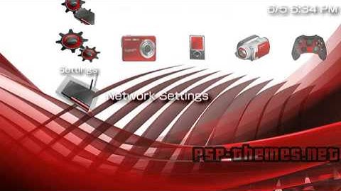 PSP Theme tech dragon PSP-Themes.NET