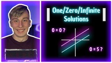 One Solution, No Solution, & Infinite Solutions || Systems of Equations (Algebra 1)