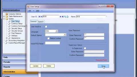 Orion POS   Video   Security