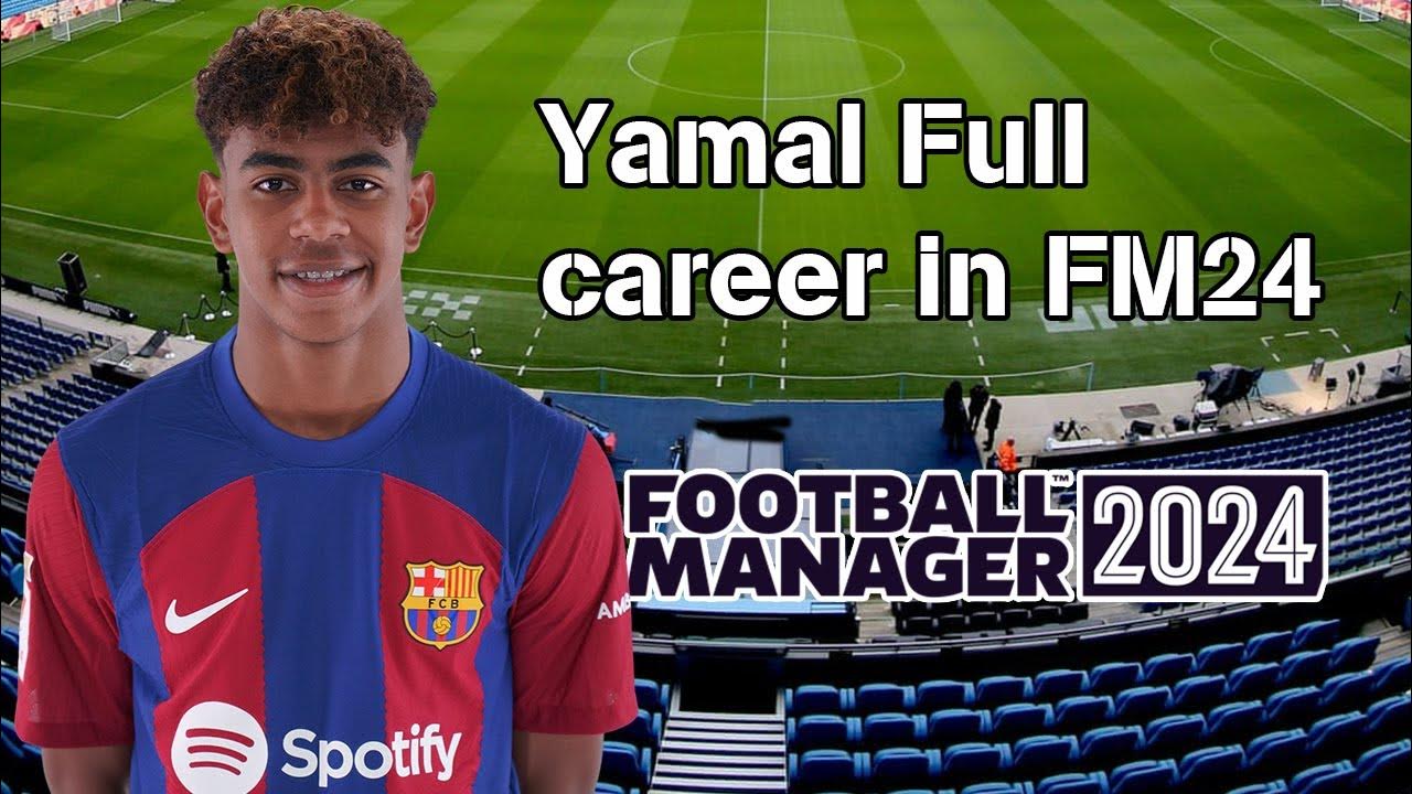 Lamine Yamal in FM24 Full Player Career - YouTube