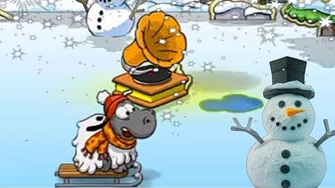 Clouds & Sheep - Snow World Sheep - Happy Holidays - Gameplay HD Walkthrough 2024