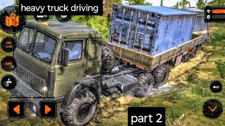 Heavy offroad truck driving part 2