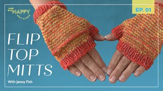 Episode 1: Frutti Stripe Flip Top Mitts Knit-Along with Jenny Fish | One Big Happy Yarn Co.